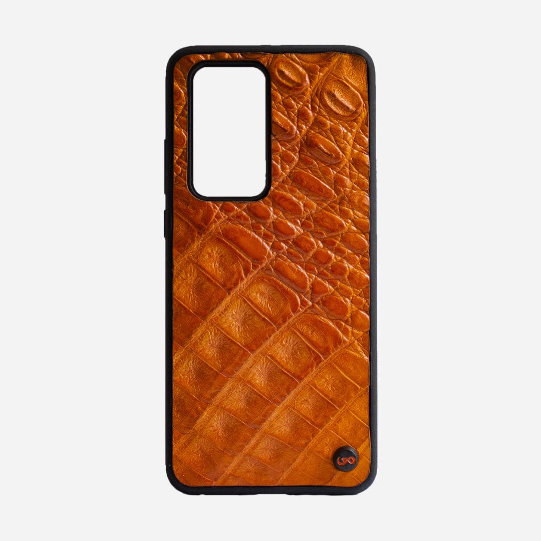Veneno Leather Goods Funda P40Pro - Billionaire Croc Sunset