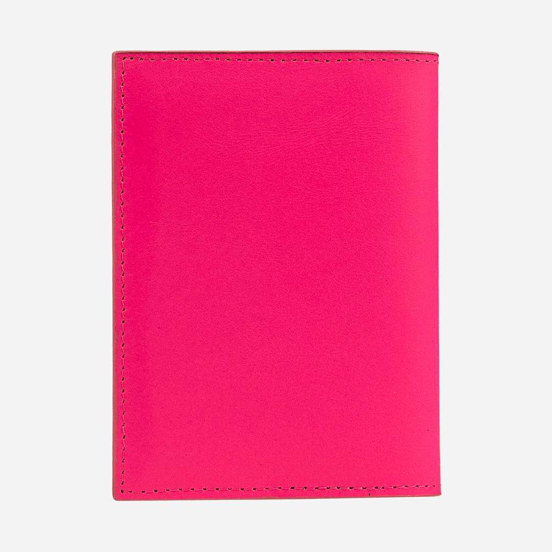 Veneno Leather Goods Funda Pasaporte "Il commendatore" Pink Fever