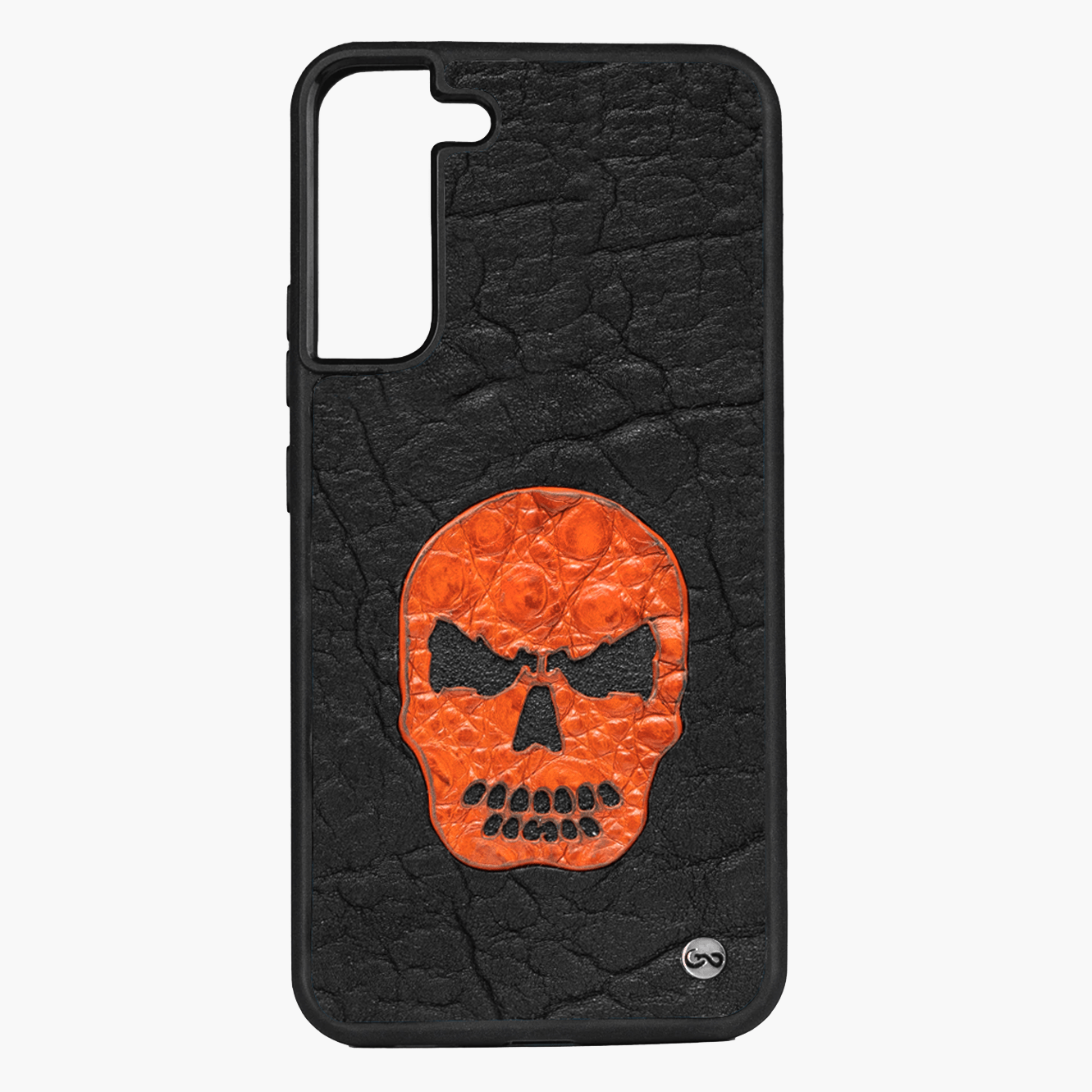 Veneno Leather Goods Funda S21 Kranium Orange