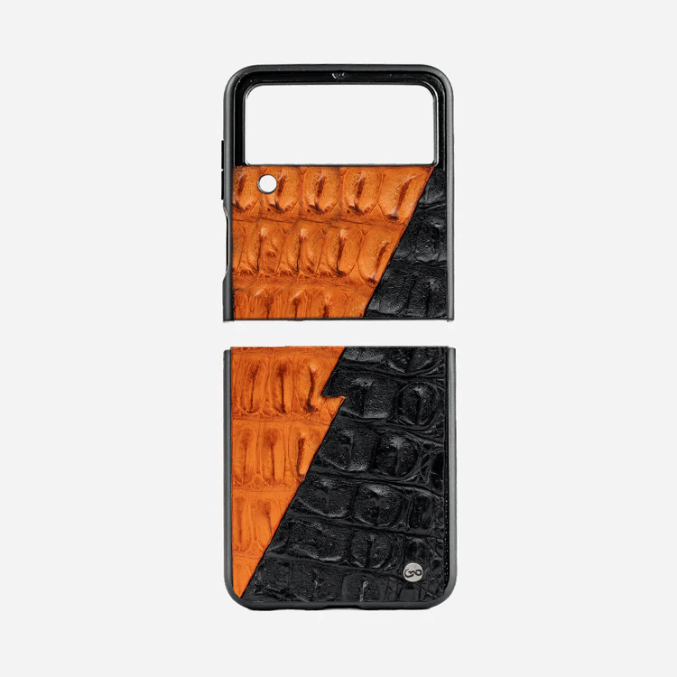 Veneno Leather Goods ZFLIP4 - Gemini Orange