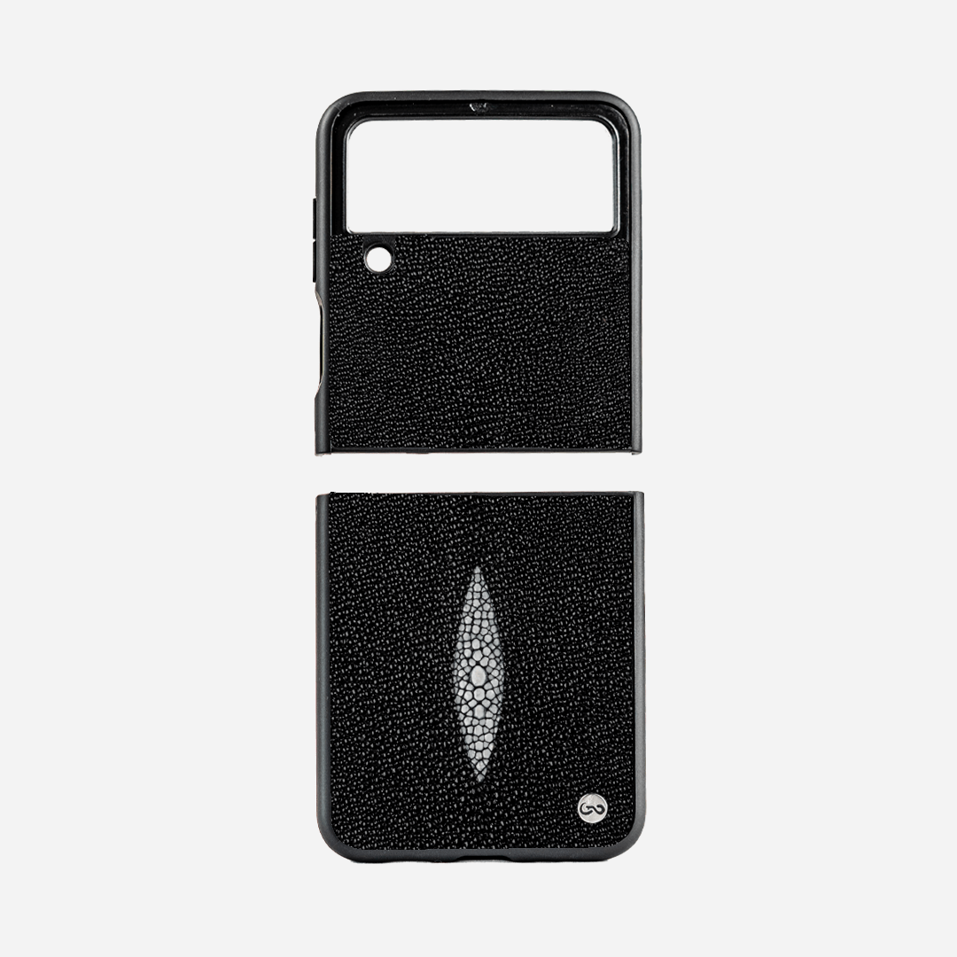 Veneno Leather Goods ZFLIP4 - Stingray Black