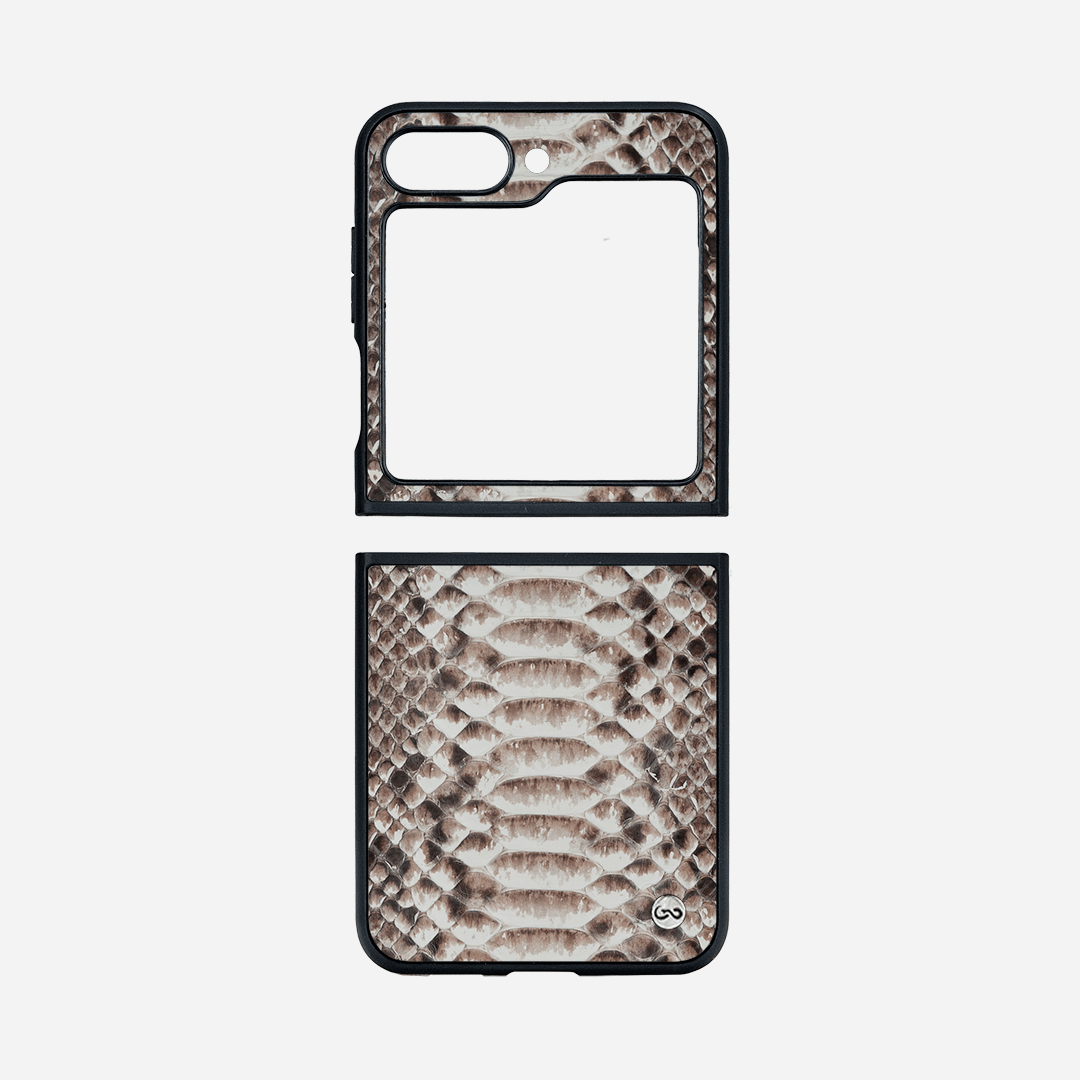 Veneno Leather Goods ZFLIP5 - Naked Python