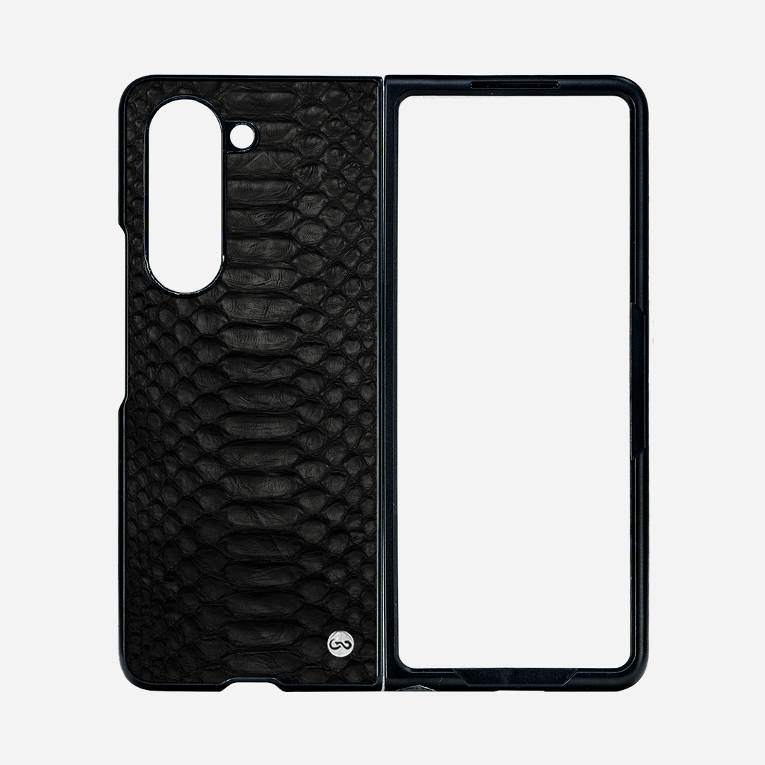 Veneno Leather Goods ZFOLD5  - Python Black