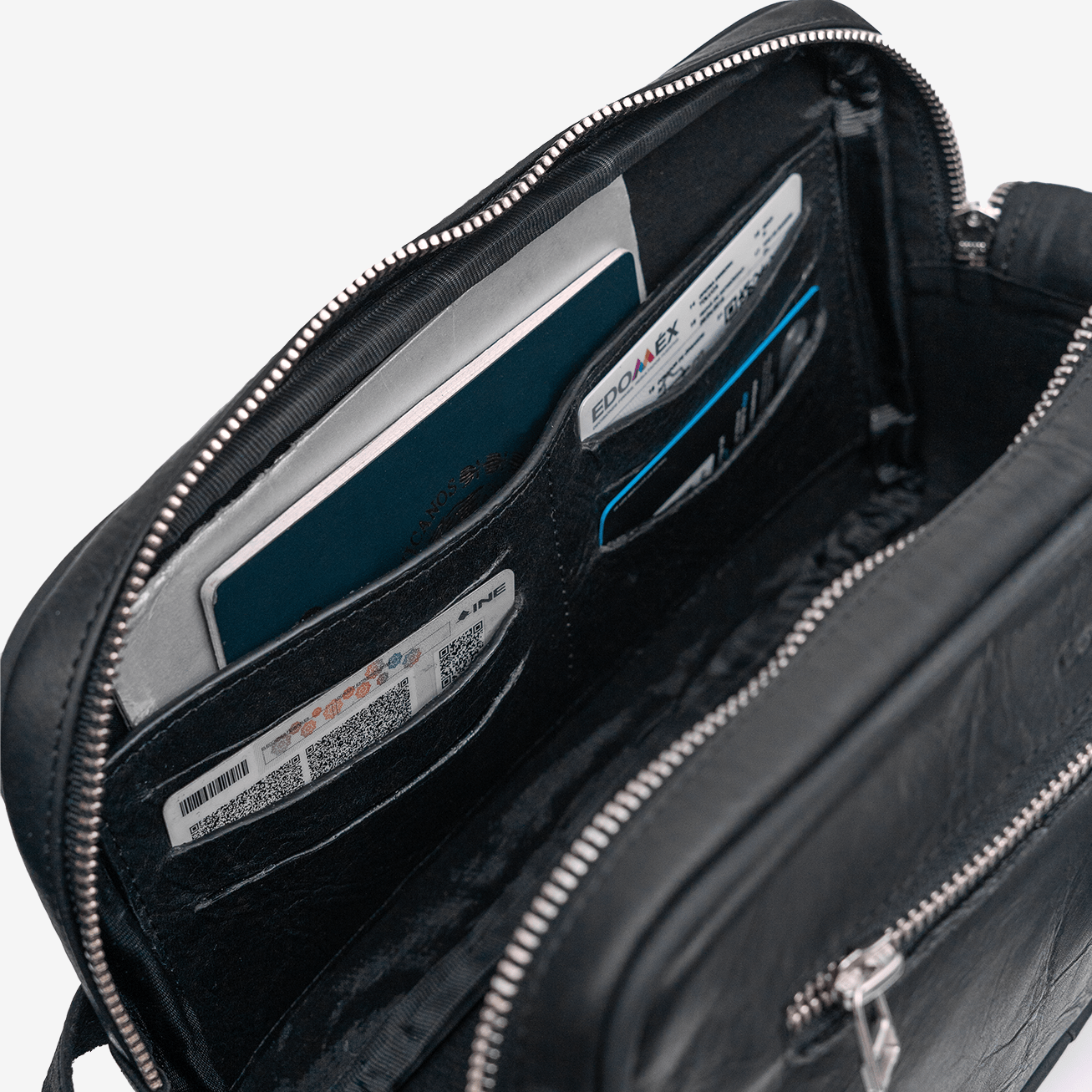 Veneno Neceser "The xDopp" - Billionaire Croc Black Shield