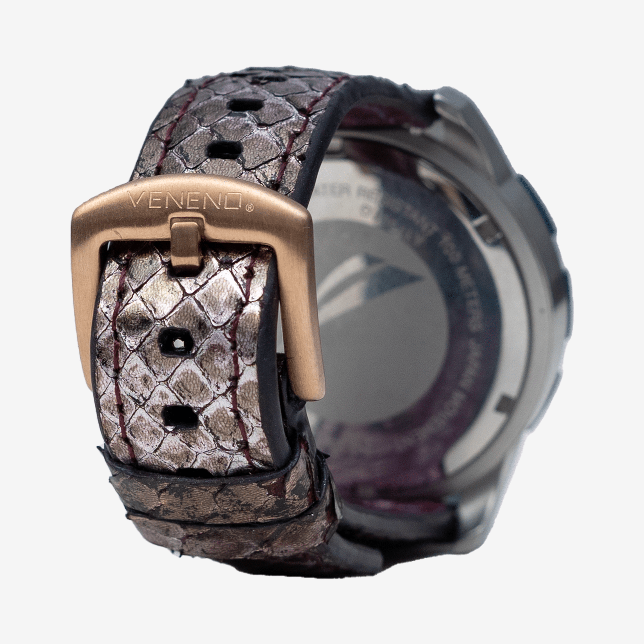 Veneno “Strap 22mm” Python Bronze