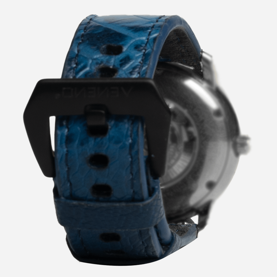 Veneno “Strap 24mm” Ostrich Blue