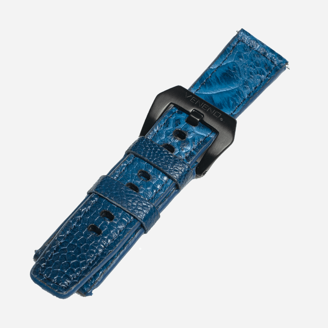Veneno “Strap 24mm” Ostrich Blue