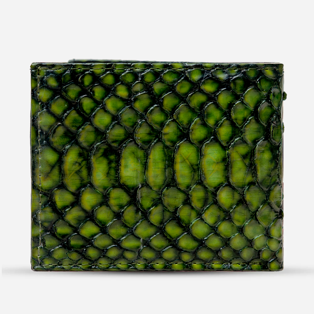 Cartera "The Grid" Python Viper Green