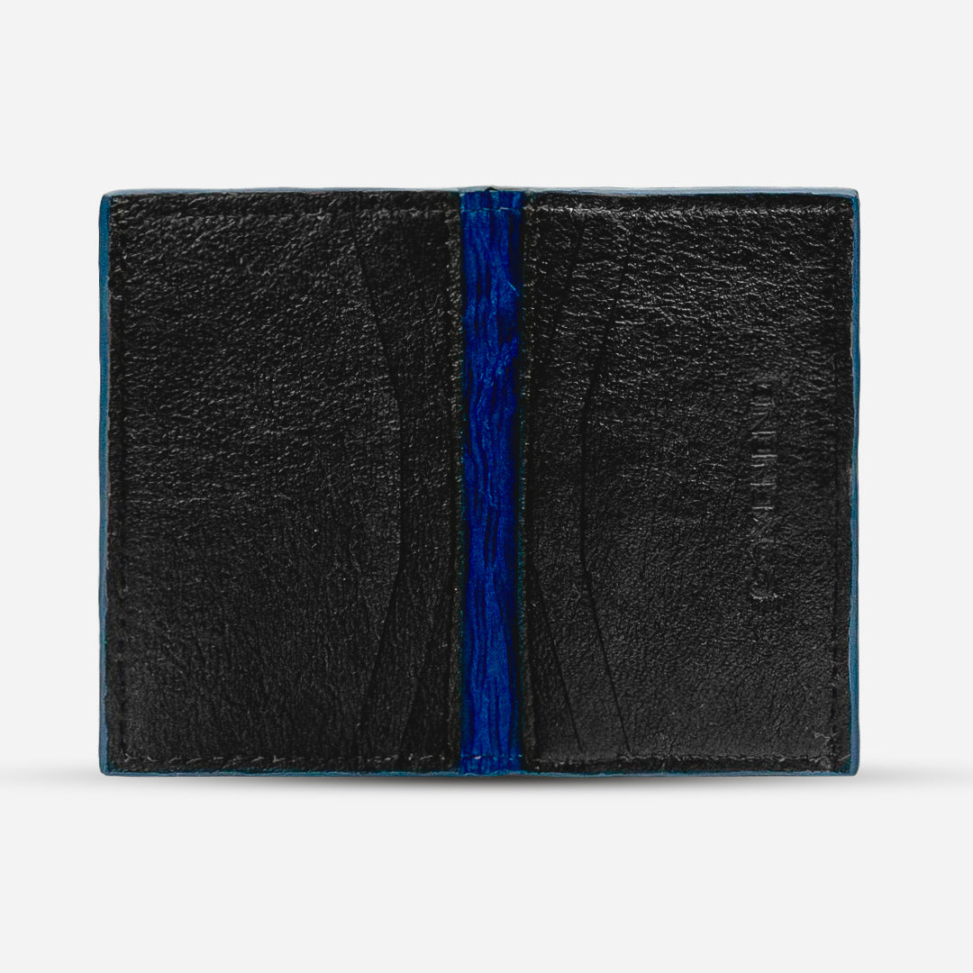 Tarjetero Vertical "Huracán" Blue