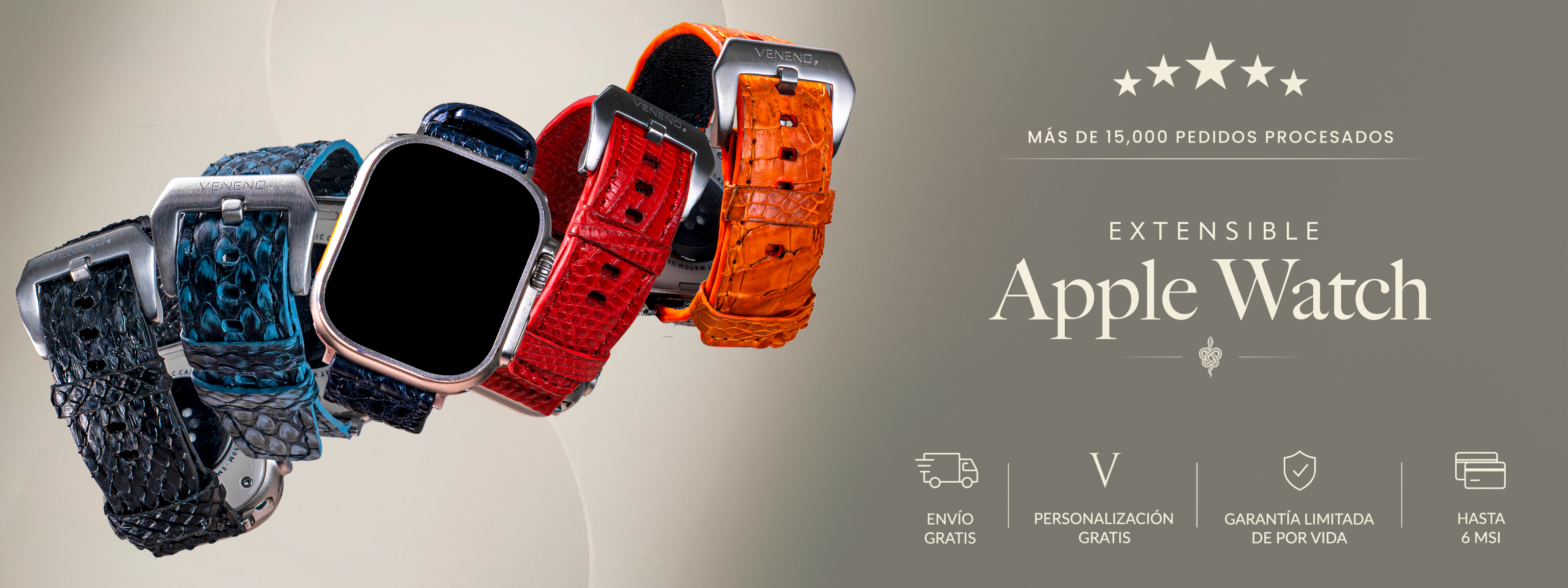 Extensibles Apple Watch Caballero