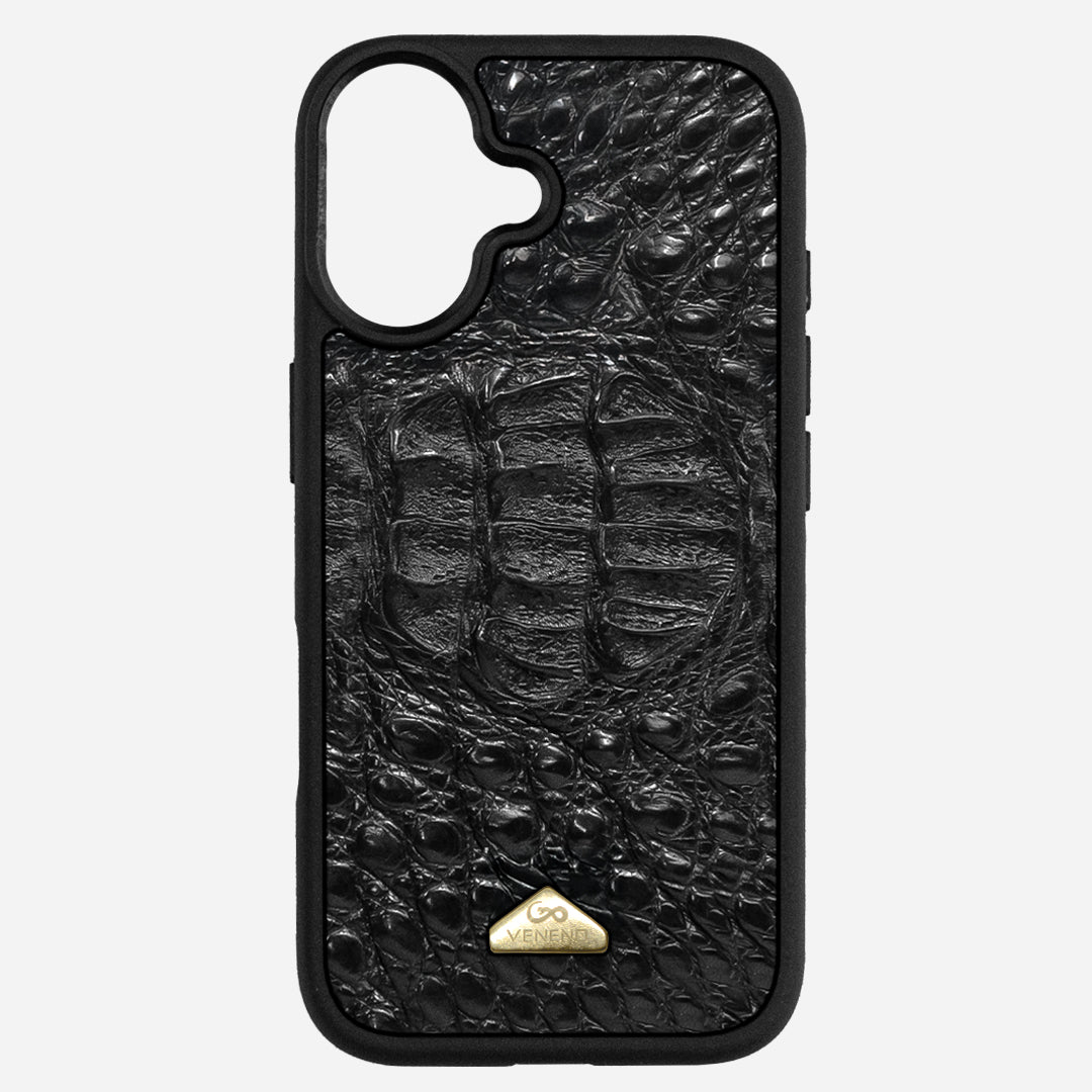 Funda iPhone 17 Phantom Croc Black