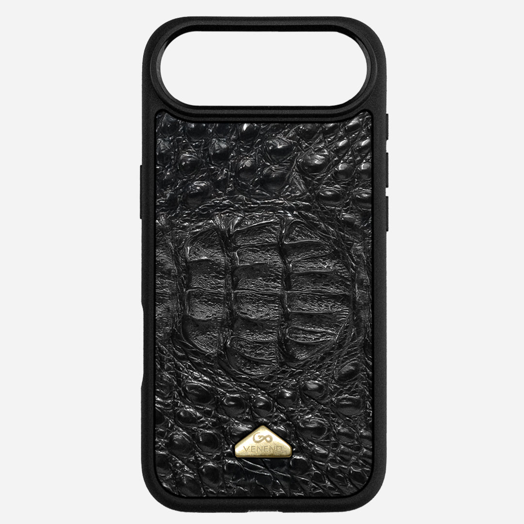 Funda iPhone 17 Air Phantom Croc Black