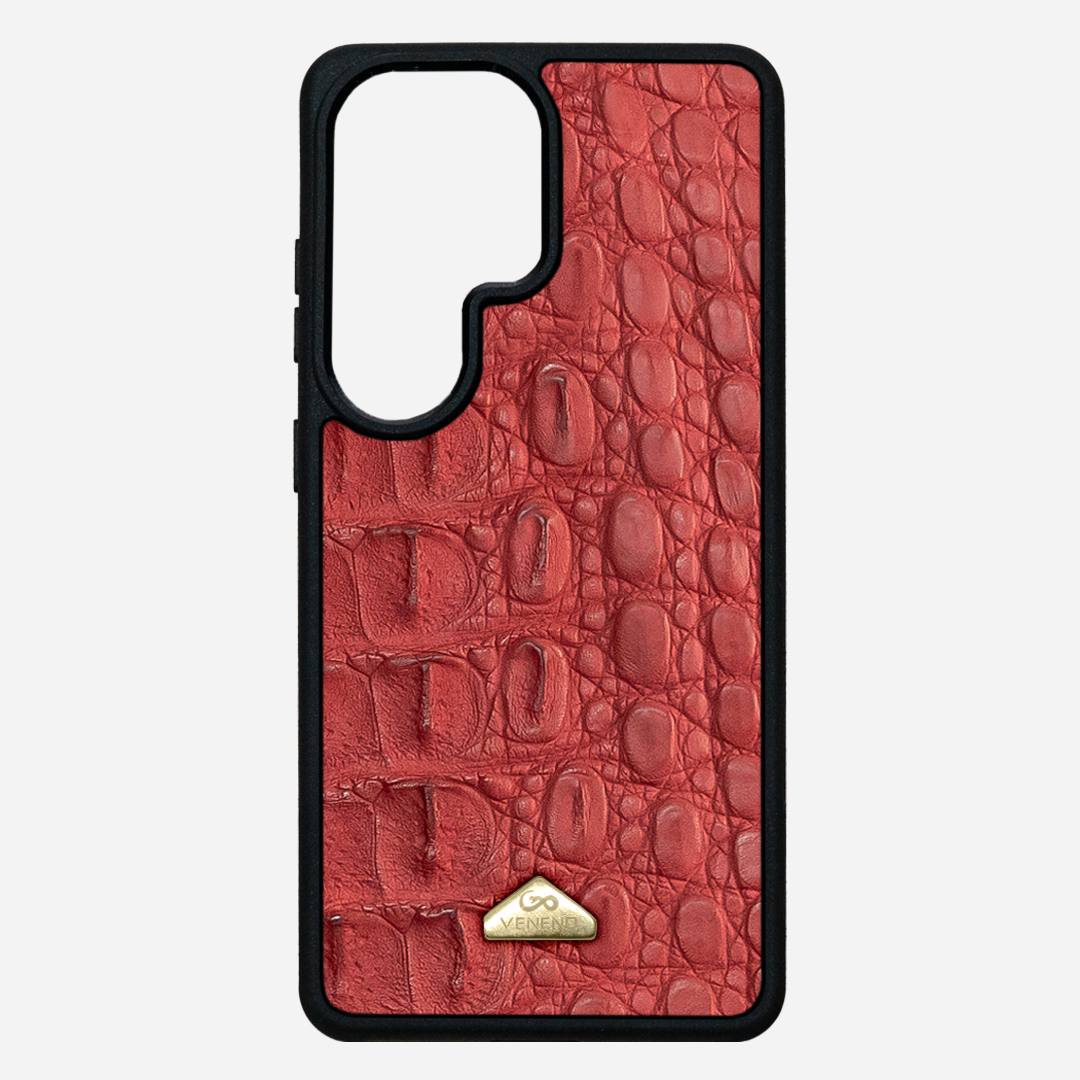 Funda S26 Ultra Illuminati Billionaire Croc Pyra