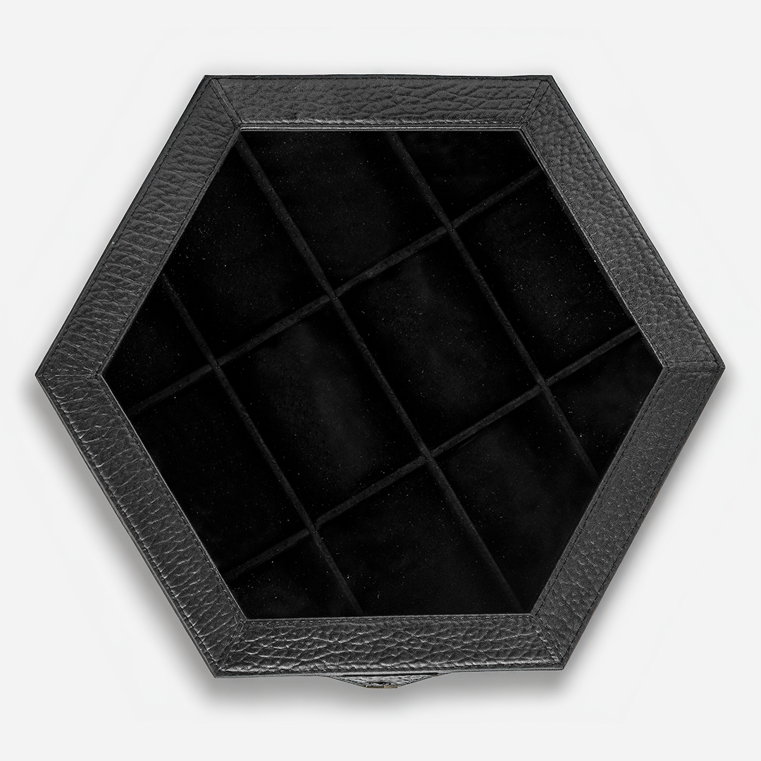 Caja Relojera Hexa Noir