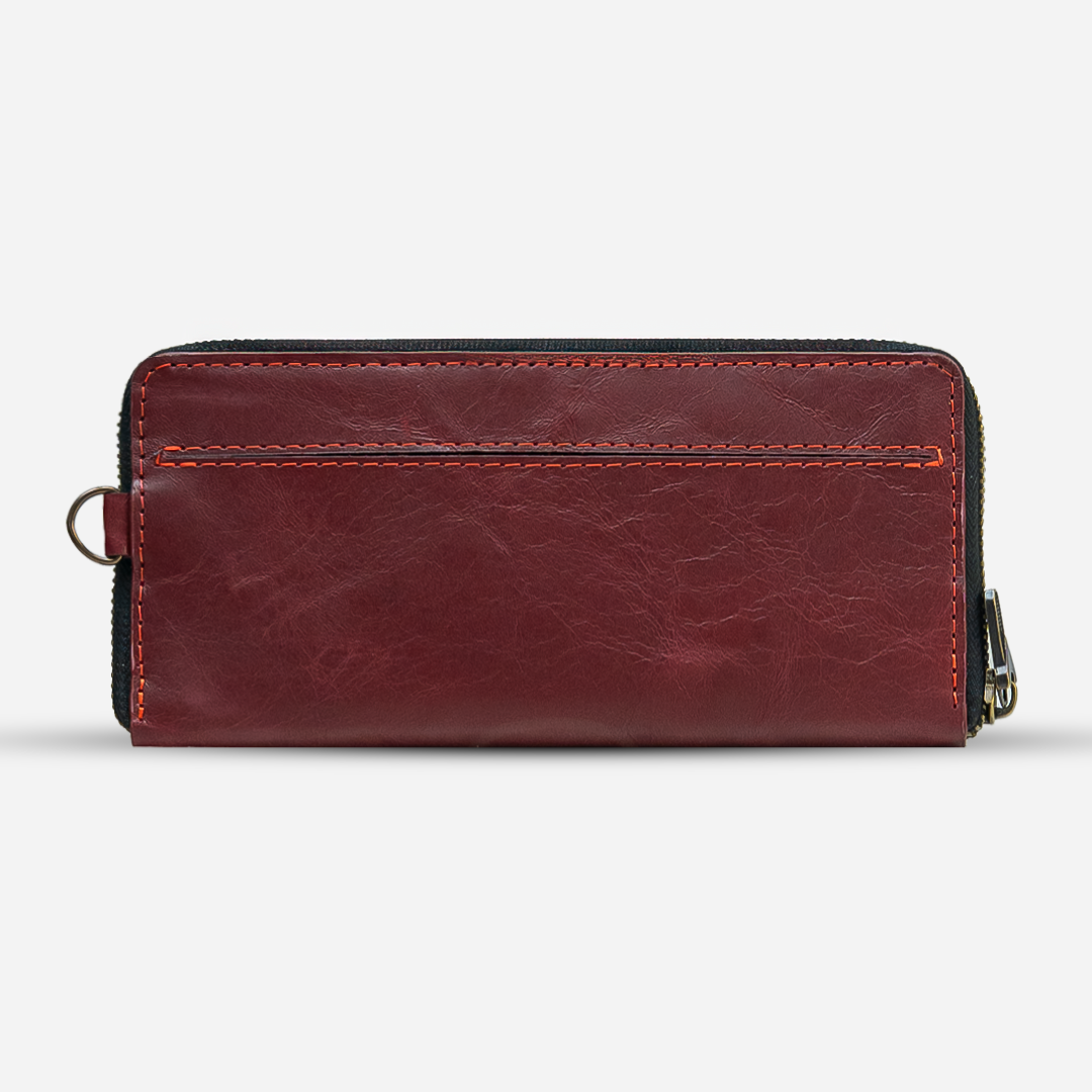 Cartera Larga "The Glam" Billionaire Croc Carmine