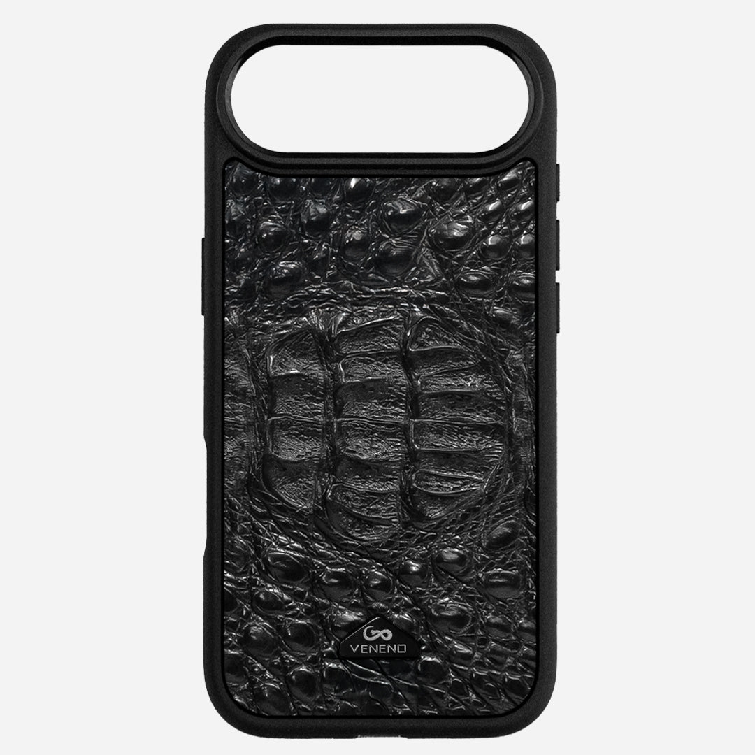 Funda iPhone 17 Air Phantom Croc Black