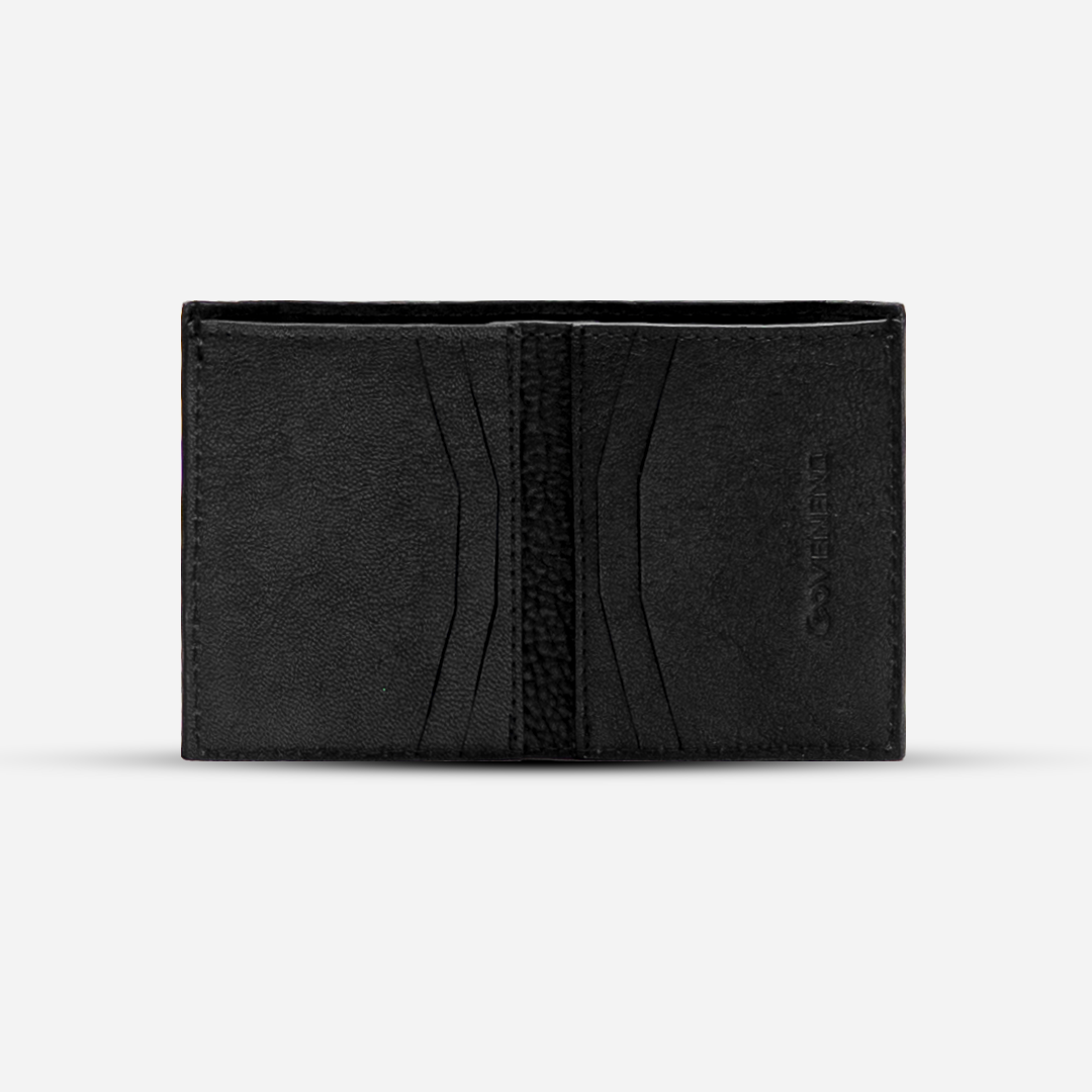 Cartera Compacta "The TIE"  Oak Black