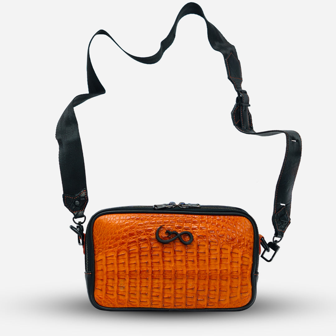 Documentera - Billionaire Croc Orange Sunset