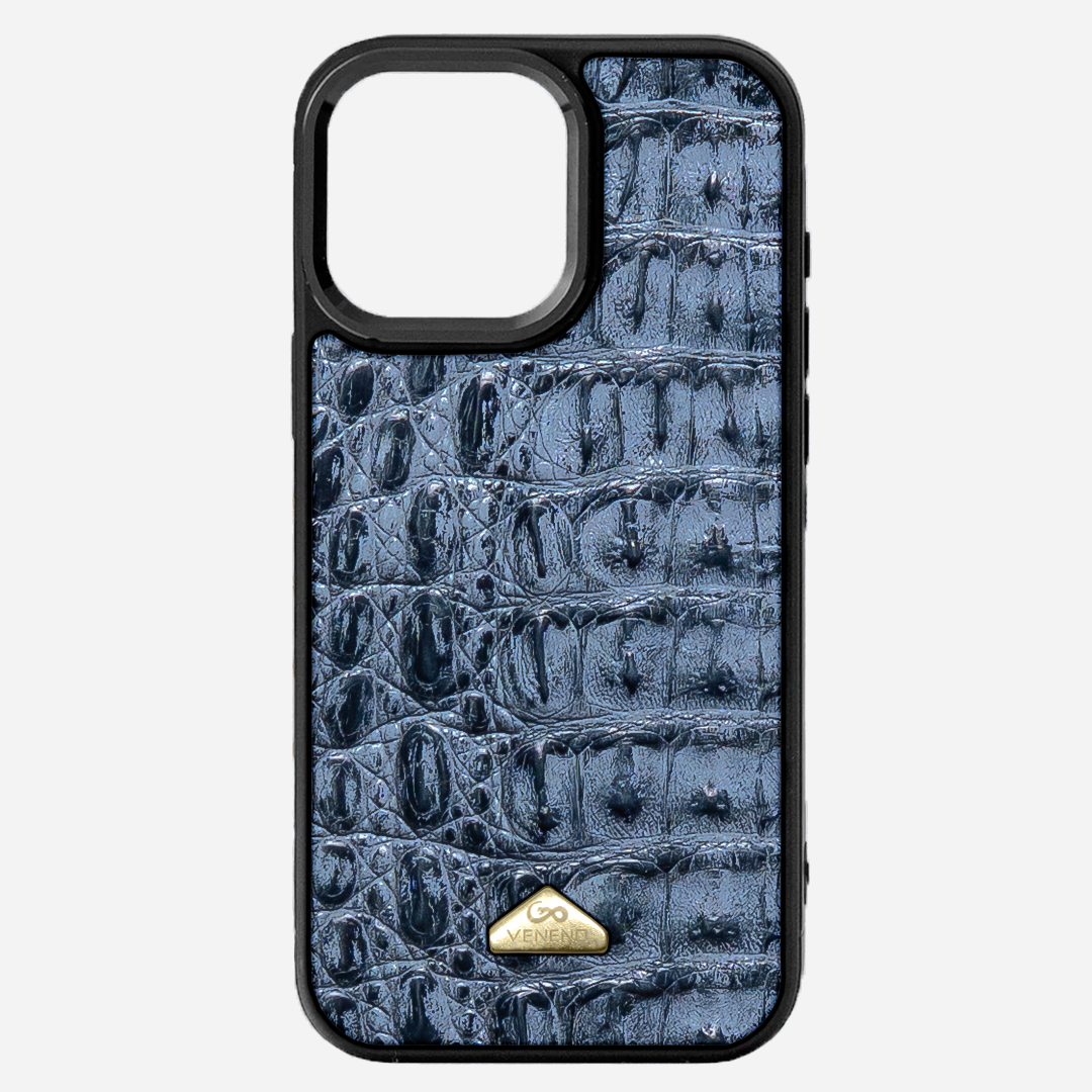 Funda iPhone 16 Pro Max Billionaire Croc Haze