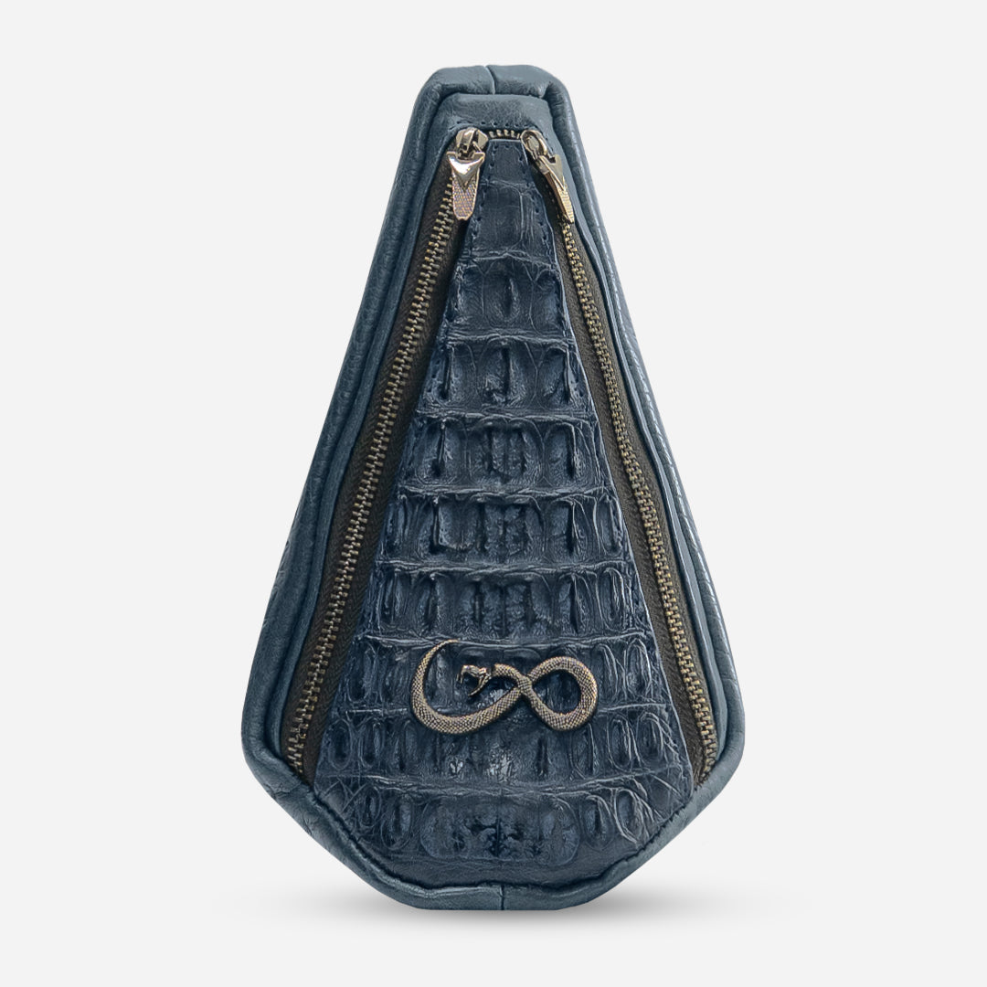 "The Falcon" Billionaire Croc Navy Blue