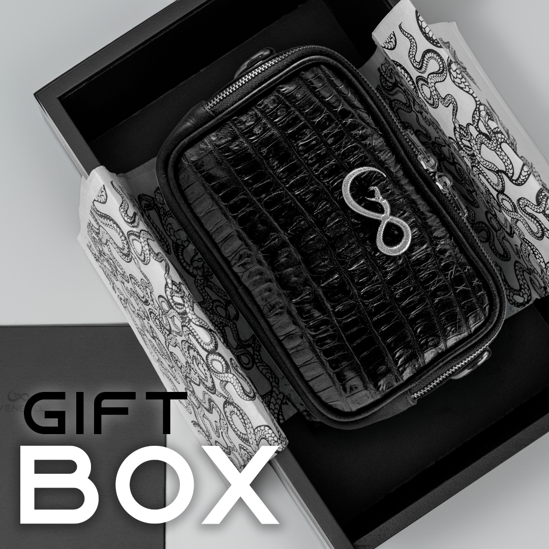 Documentera Mini - Billionaire Croc Black