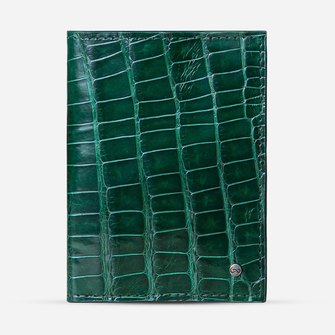Funda Pasaporte "Il commendatore" Billionaire Croc Aureal