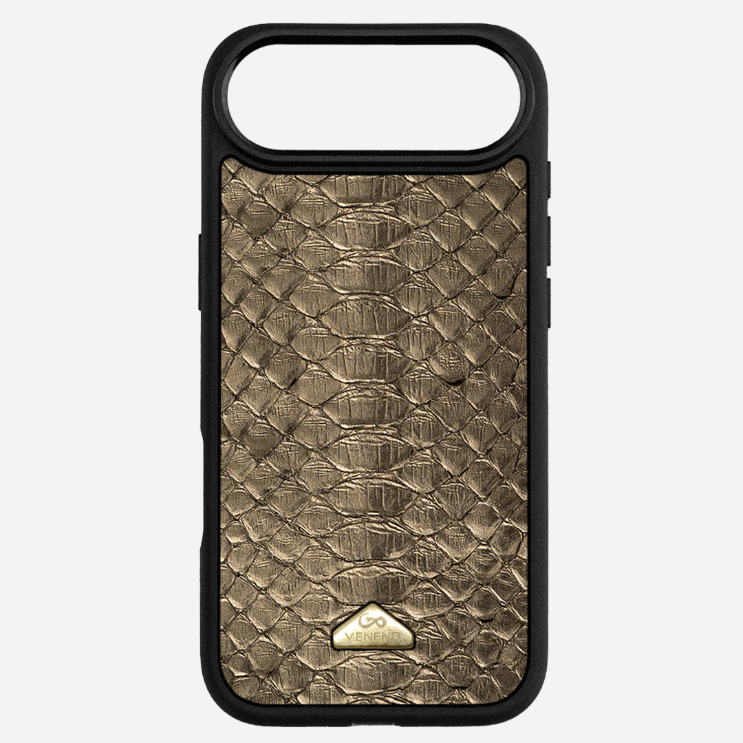 Funda iPhone 17 Air Python Sahara Gold