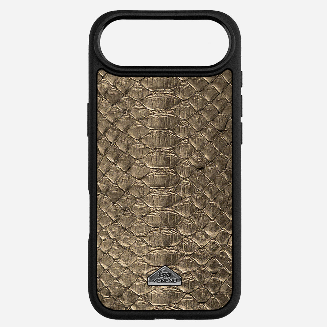 Funda iPhone 17 Air Python Sahara Gold