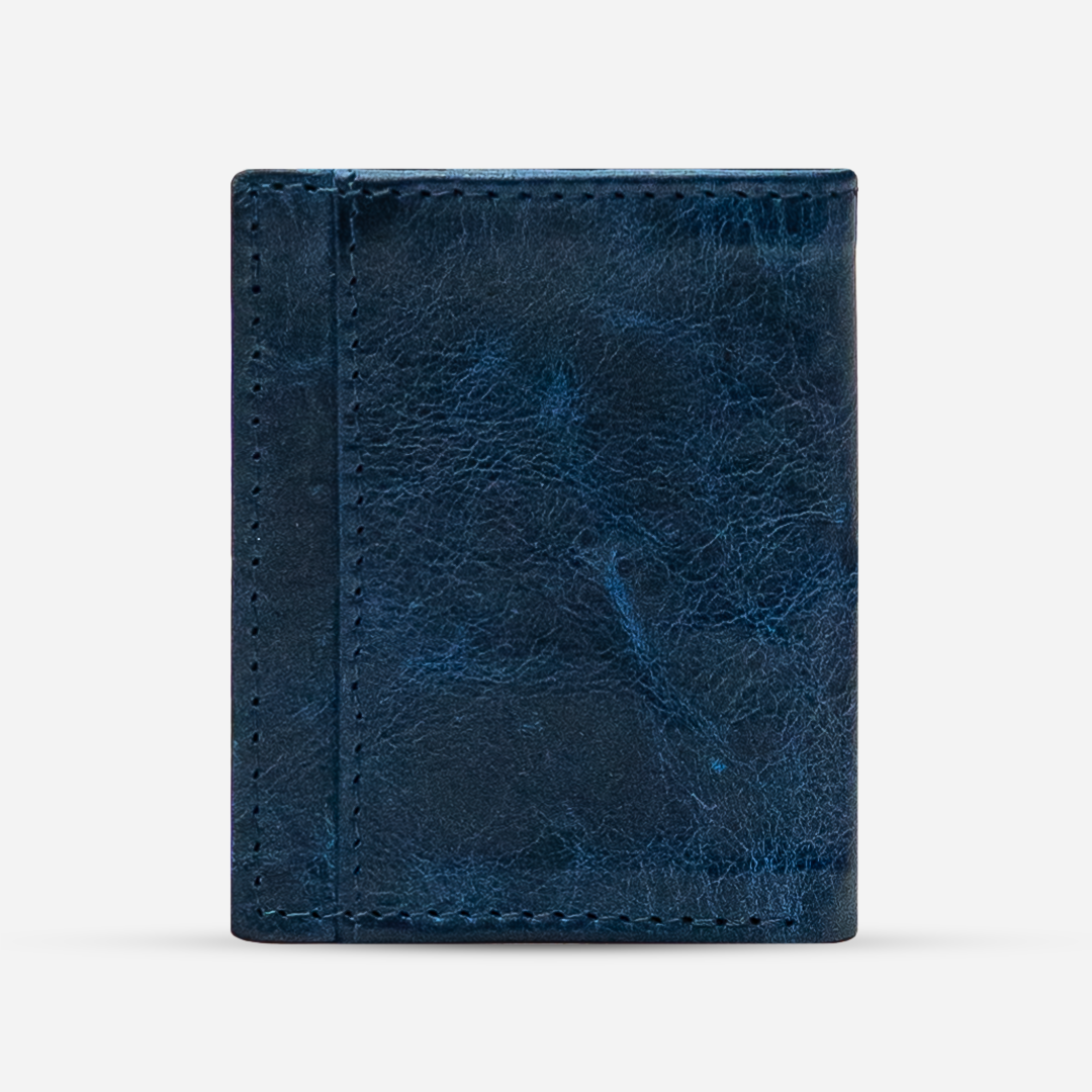 Cartera Compacta "The TIE" - Deep Blue