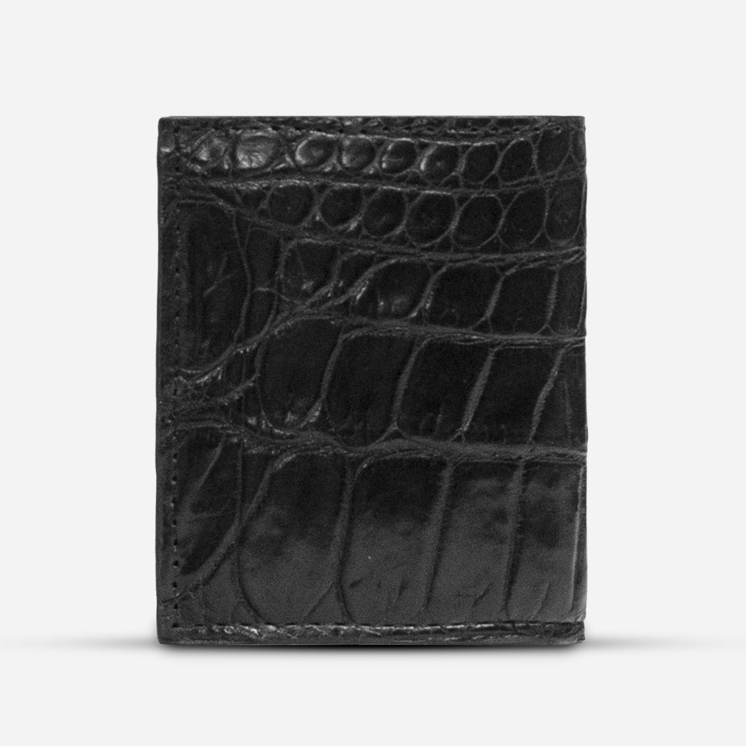 Cartera Compacta "The TIE" Phantom Croc Black