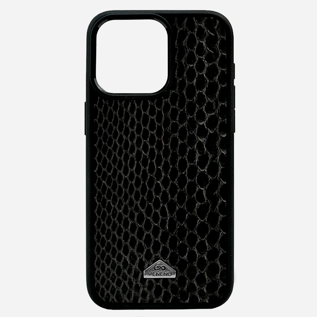 Funda iPhone 15 Pro Illuminati Python Half Black