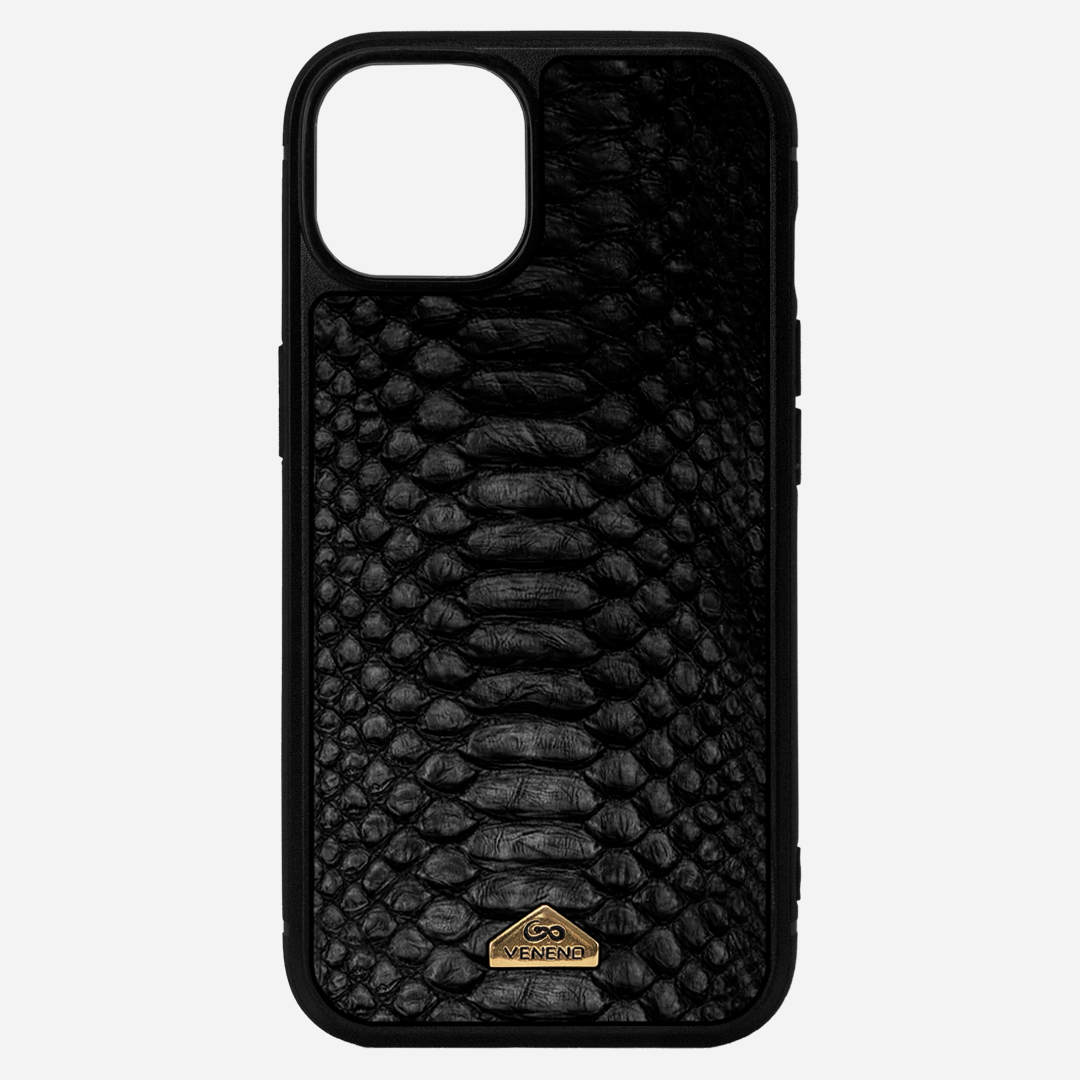 Funda iPhone 15 Illuminati Python Black