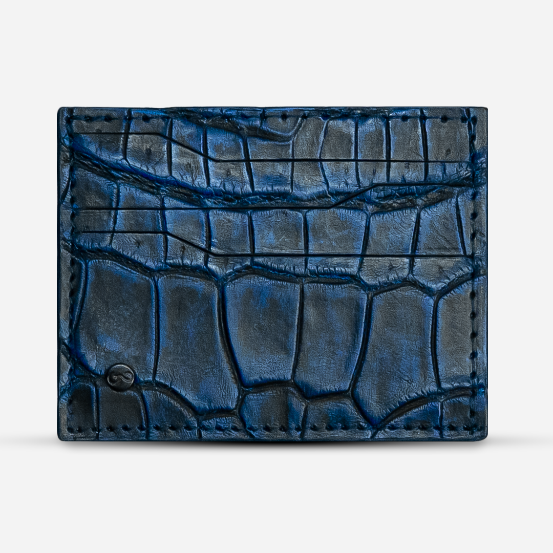 Tarjetero Horizontal "Turbo" Cosmic Navy