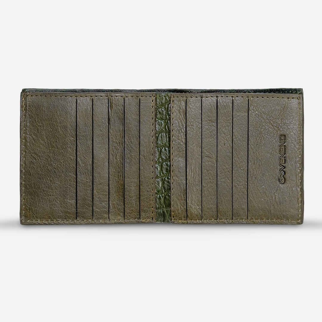 Cartera Grande "The Ambassador" - Billionaire Croc Olive