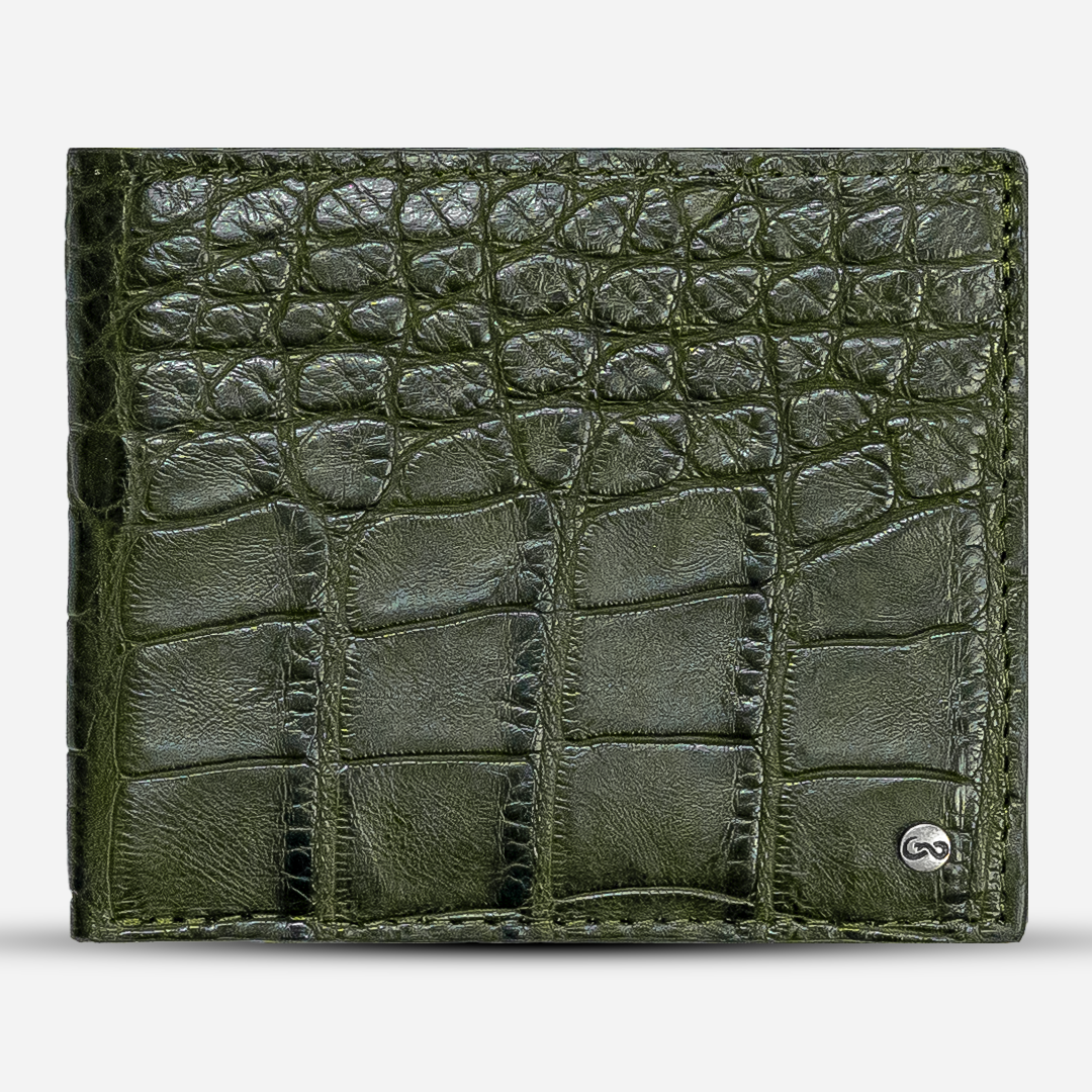 Cartera Grande "The Ambassador" - Billionaire Croc Olive