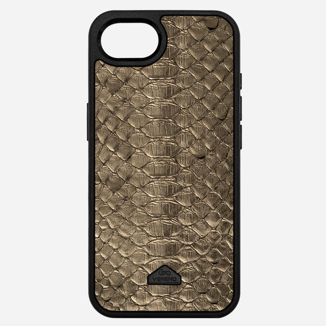 Funda iPhone 16e Python Sahara Gold