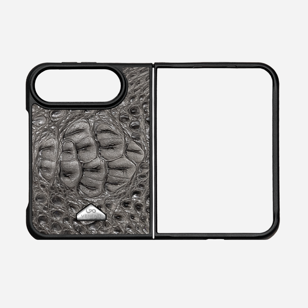 Funda iPhone Duo Phantom Croc Gray