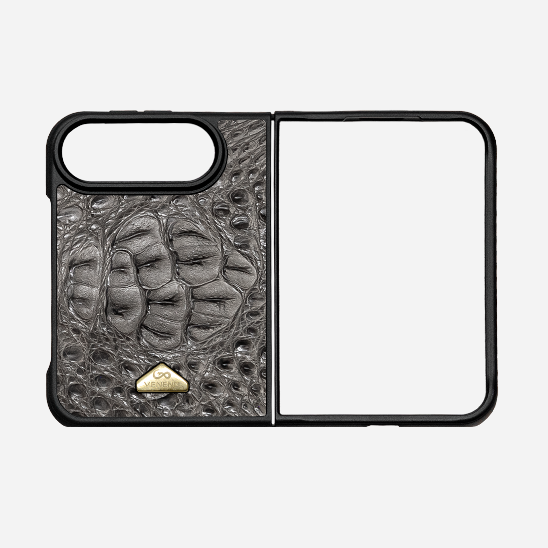 Funda iPhone Duo Phantom Croc Gray