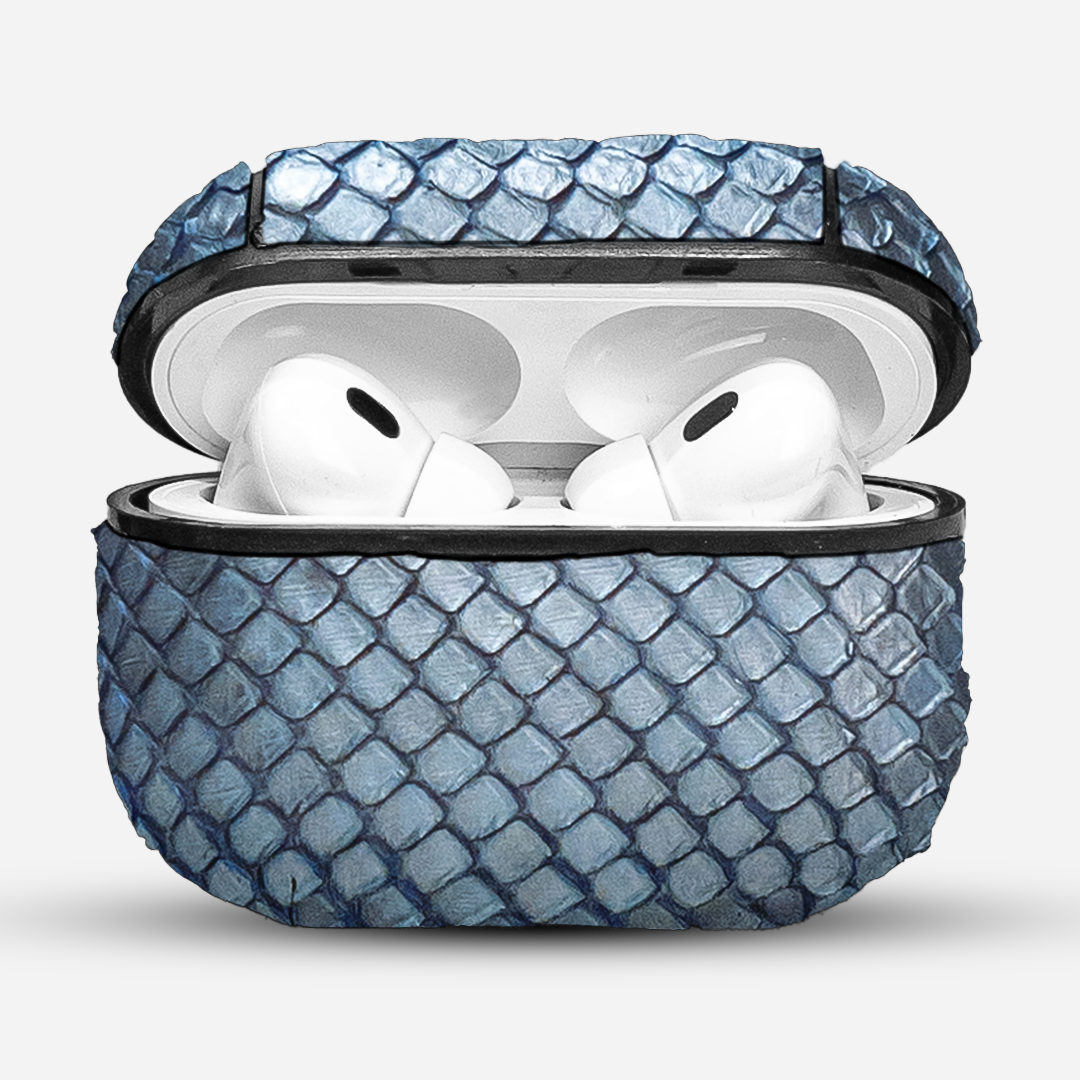 Funda “Airpods PRO 1/2 Gen” Python Frosted Sky