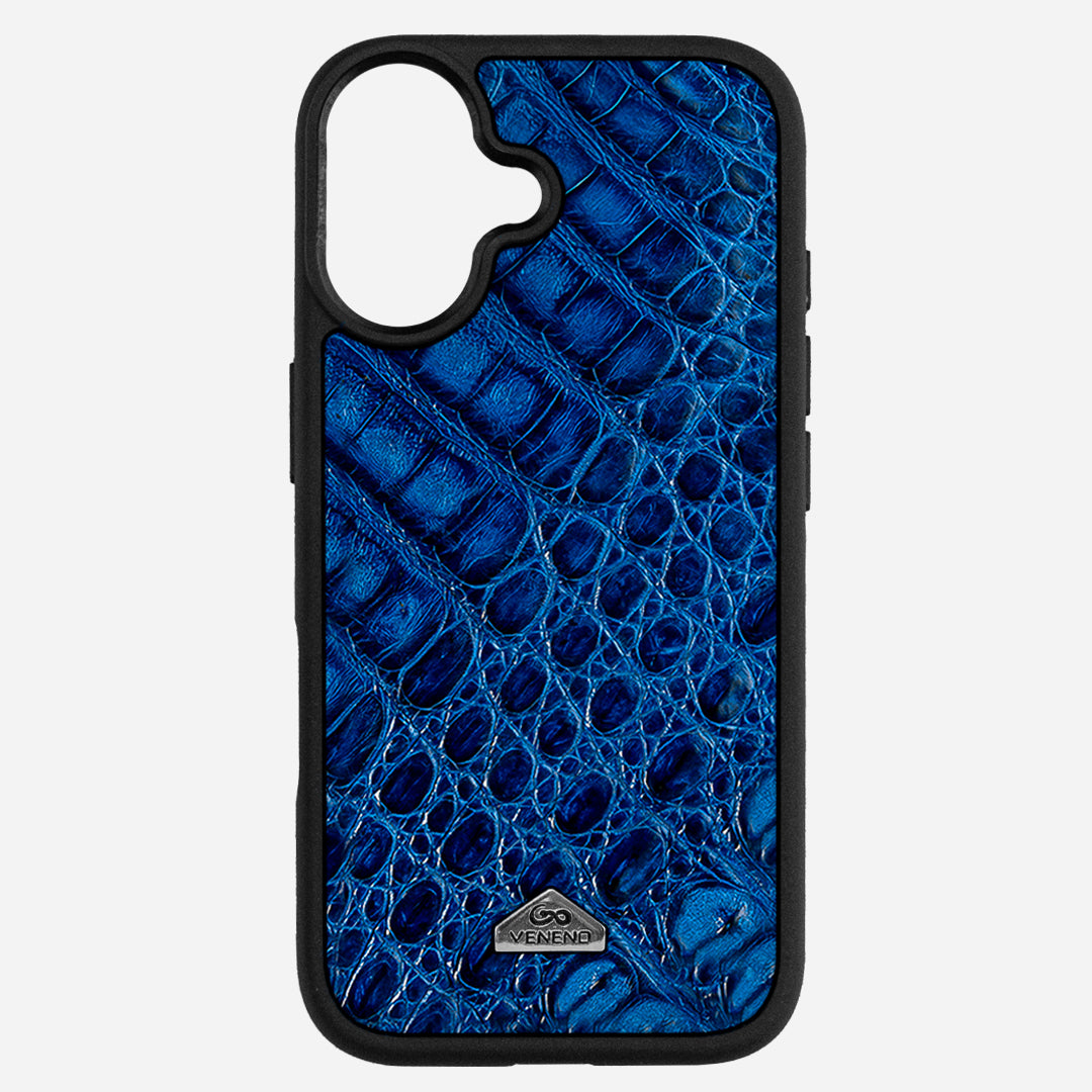 Funda iPhone 17 Billionaire Croc Royal Blue
