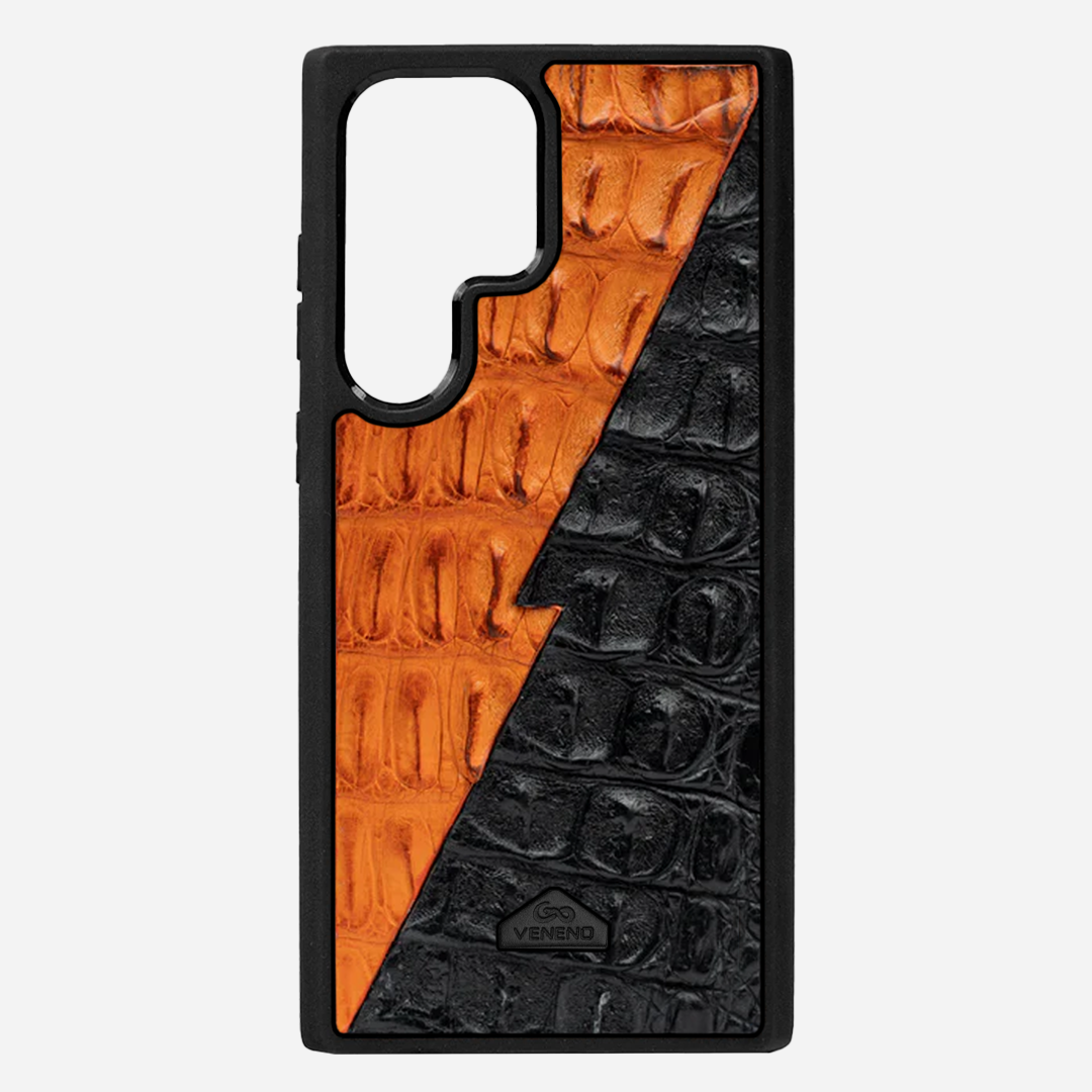 Funda S24 Ultra Illuminati Gemini Orange