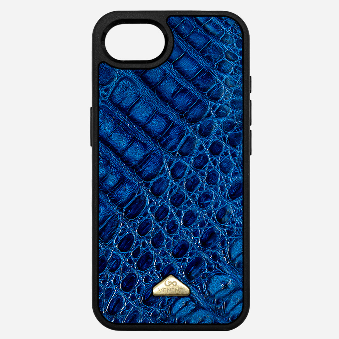 Funda iPhone 16e Billionaire Croc Royal Blue