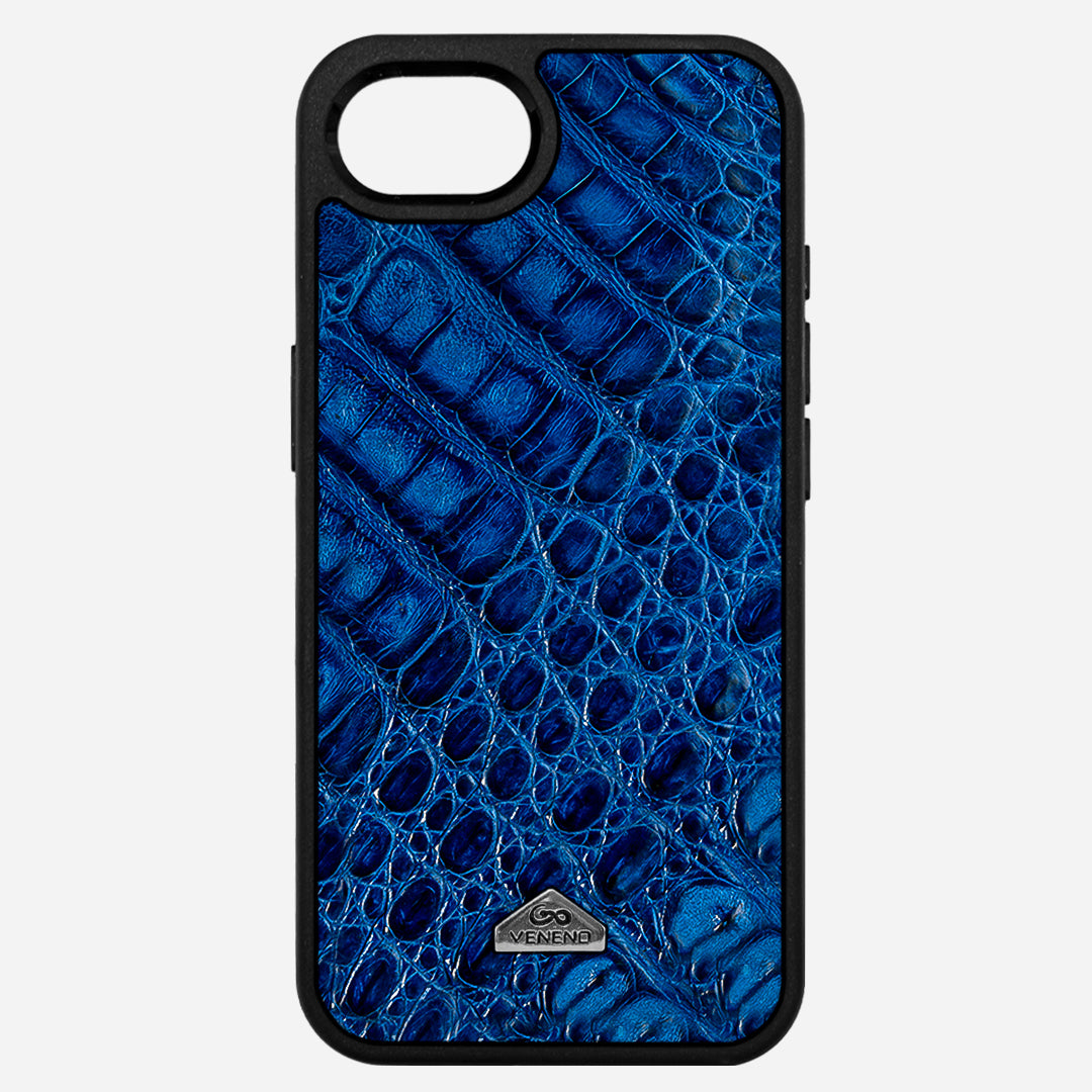 Funda iPhone 16e Billionaire Croc Royal Blue