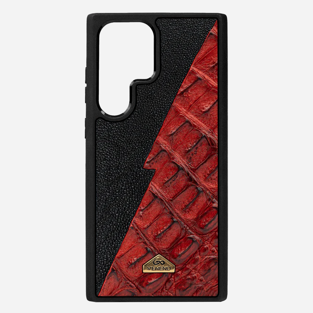 Funda S24 Ultra Illuminati Gemini Red