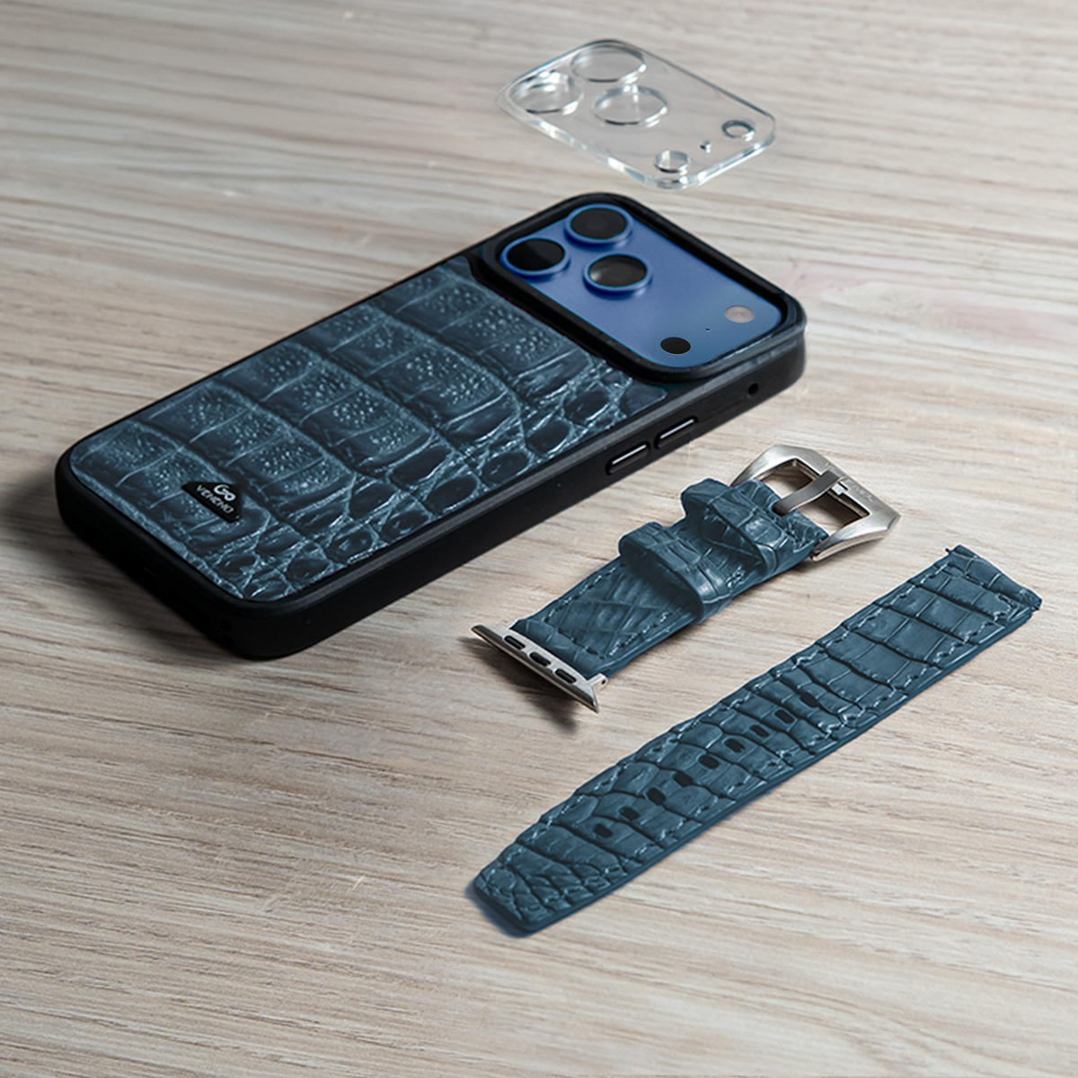 Set iPhone 18 Pro Croc Haze