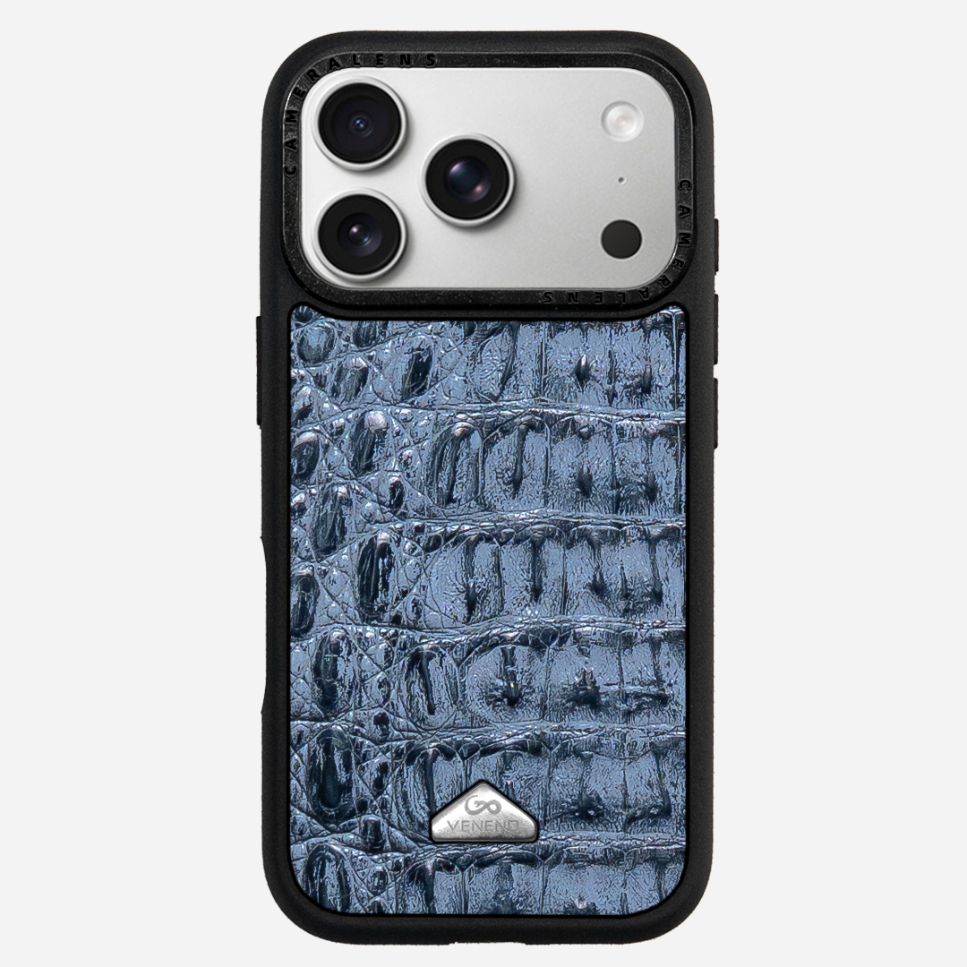 Funda iPhone 17 Pro Billionaire Croc Haze