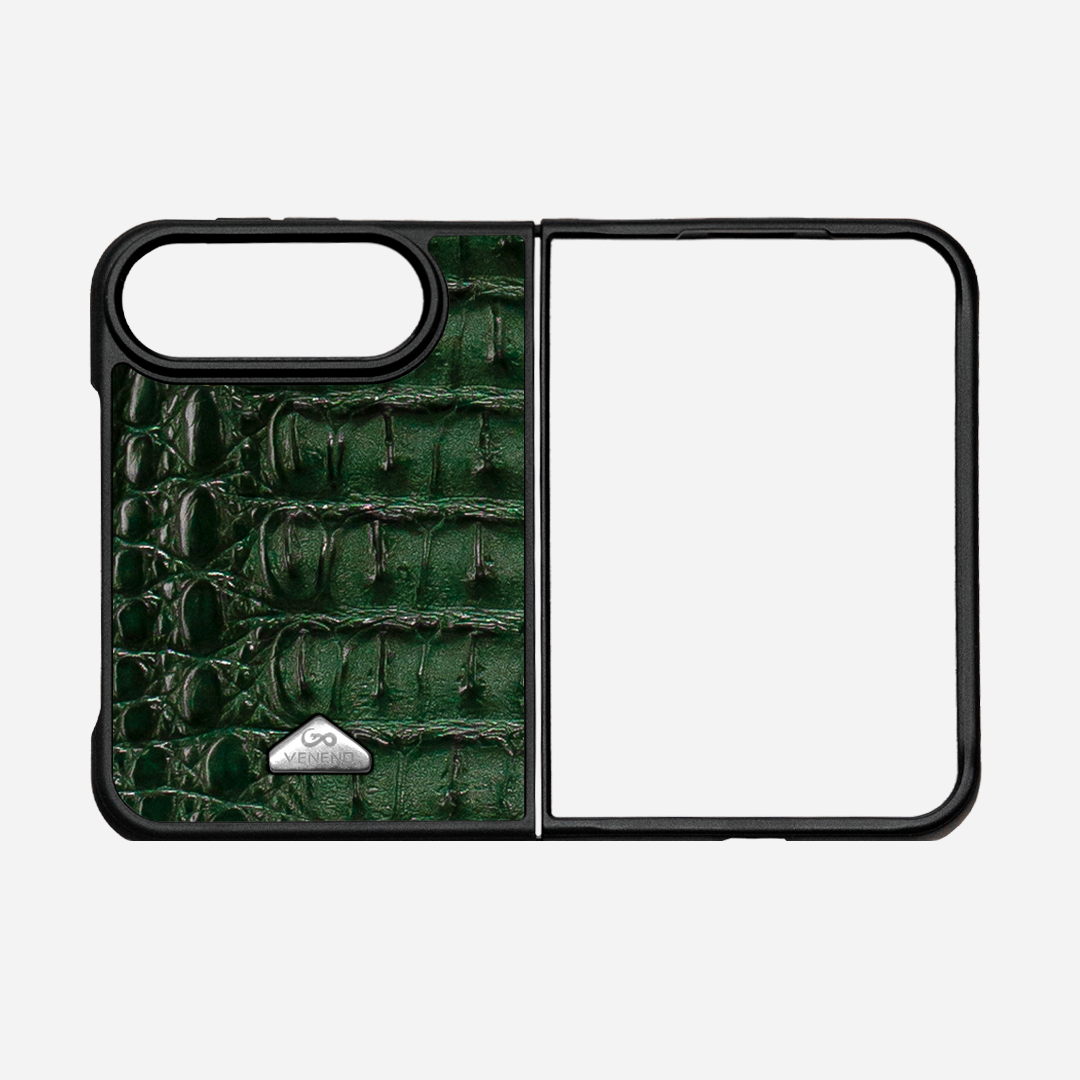 Funda iPhone Duo Billionaire Croc Green