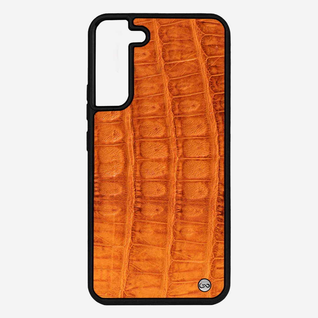 Funda S23 Plus Billionaire Croc Orange Sunset