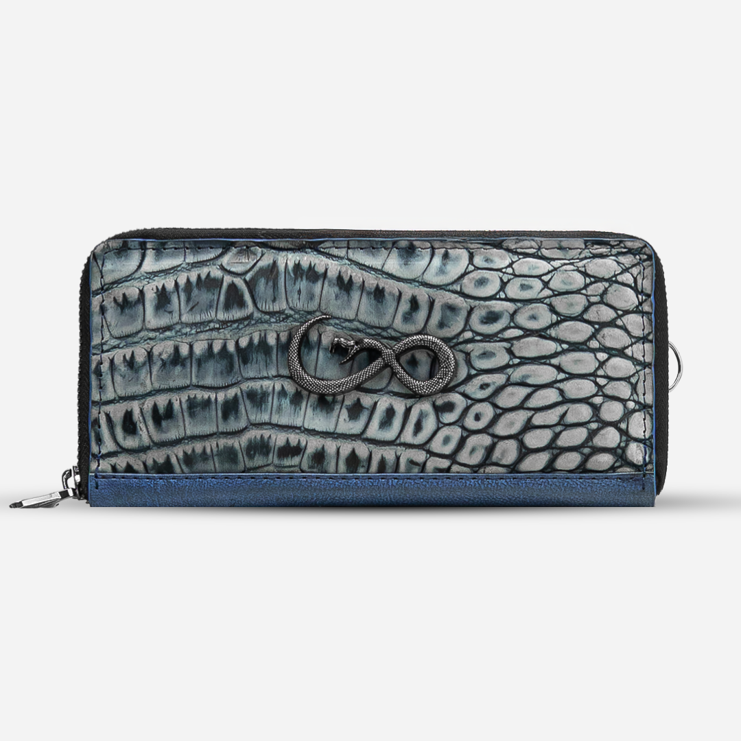 Cartera Larga "The Glam" Billionaire Croc Nebelis