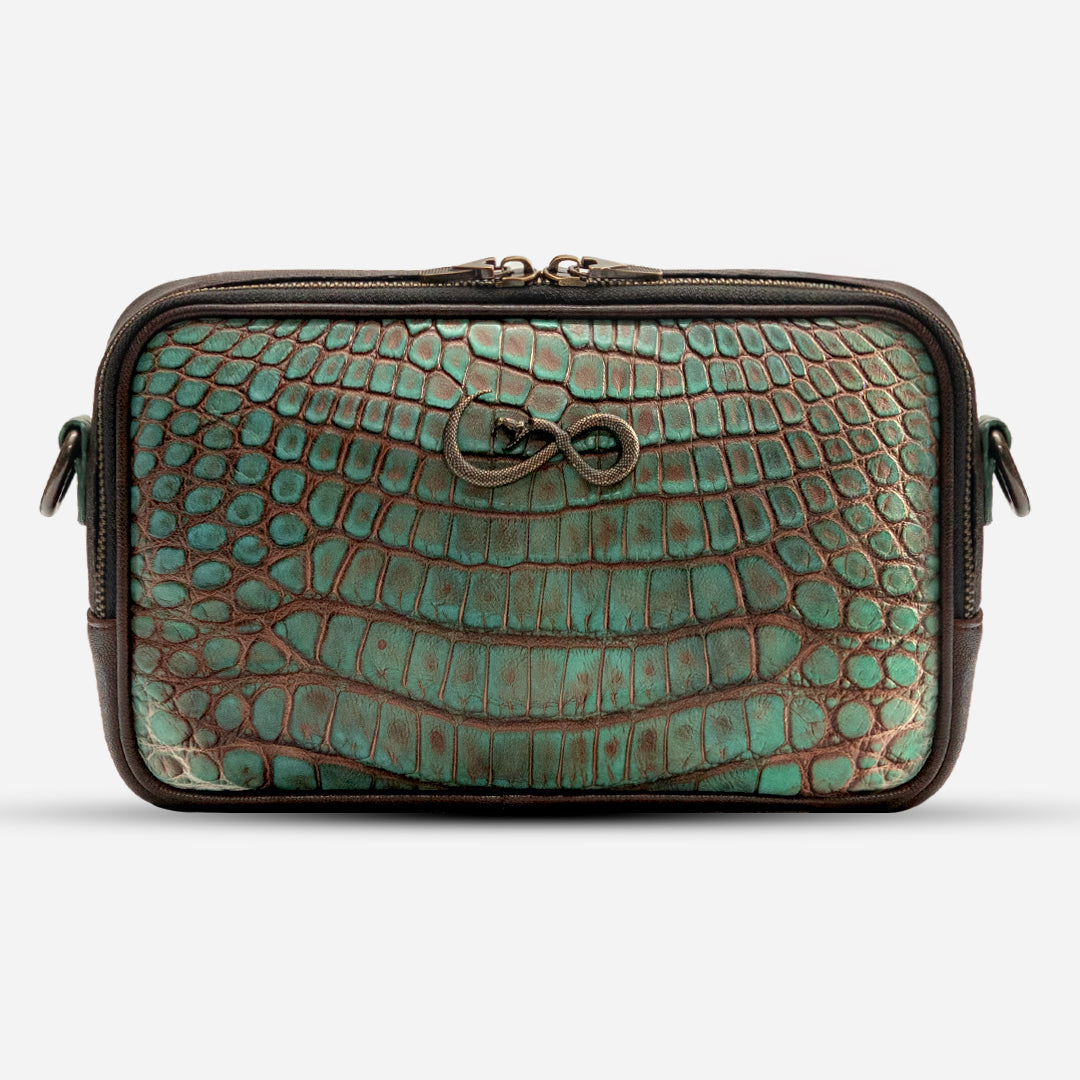 Documentera - Croc Teal Crown